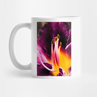 Close-up of Daylilly 5 Mug